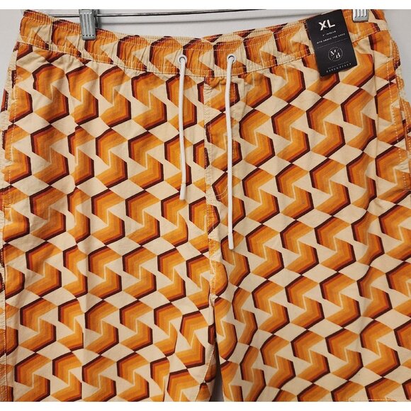 Michael Brandon Essentials Board Shorts Drawstring Above The Knee Mens XL NEW - Picture 4 of 12
